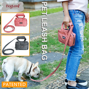 Collar y correa para mascotas Easy Walking Dog con bolsa de Asa <span class=keywords><strong>Dual</strong></span> <span class=keywords><strong>Doggie</strong></span> Bungee Pet Snack Bag - Product Image 2