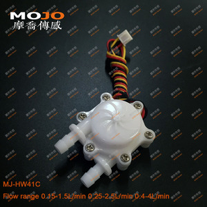 Medidor de Flujo de Agua con Turbina MJ-HW41C de 1/4'' con Conexión de Entrada y Salida Simétrica - Product Image 4