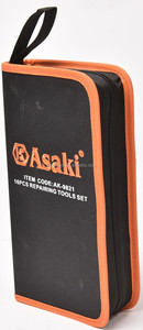 ASAKIブランド<span class=keywords><strong>AK</strong></span>-9821個基本使用修理ツールセット電子ハンドツールキットセット家庭用メカニックプロフェッショナル使用 - Product Image 4