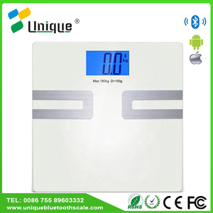 Gran cuerpo wifi sana calefacción pequeña inducción vidrio templado inteligente bluetooth de grasa visceral 100kg balanzas - Product Image 1