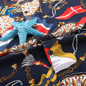 New Arrivals OEM 100 Rayon Colorful Hawaiian Clothing <strong>African</strong> Print <strong>Shirts</strong> <strong>Men</strong> - Product Image 5