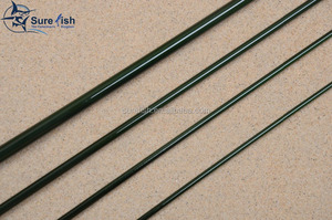 <span class=keywords><strong>Canne</strong></span> de pêche vierge, en carbone, couleur verte, vente en gros, haute qualité - Product Image 6