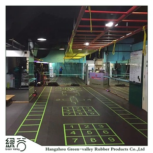 Anti-Slip 1mx1m Gym Safety <strong>Rubber</strong> <strong>Mat</strong> <strong>Flooring</strong> for Promotion Wholesale - Product Image 1
