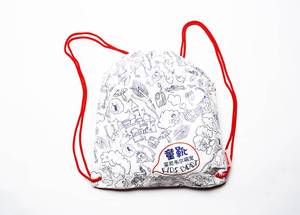 דפוס צבע מלא תיק שרוך תיק yvek מחרוזת tyvek - Product Image 2