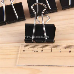 32Mm Đen Kim Loại Lớn Binder Clip Giấy Clip Đồ Dùng Văn Phòng Cho Ghi Chú Thư Giấy Sách Văn Phòng Giấy Trường Học