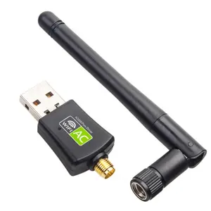 Free Driver 650Mbps wifi dongle RTL8811CU wifi card with External Antenna dual band Wifi USB Adapter