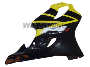 Jaune noir carénage d'injection Kit pour <span class=keywords><strong>CBR600</strong></span> F4i CBR600F4I 2001 <span class=keywords><strong>2002</strong></span> 2003 - Product Image 6