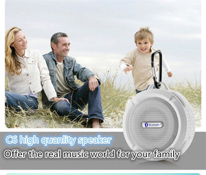 2024 xu hướng Sản phẩm không dây xe <span class=keywords><strong>Bluetooth</strong></span> Loa ngoài trời thể thao di động C6 loa chống thấm nước - Product Image 2