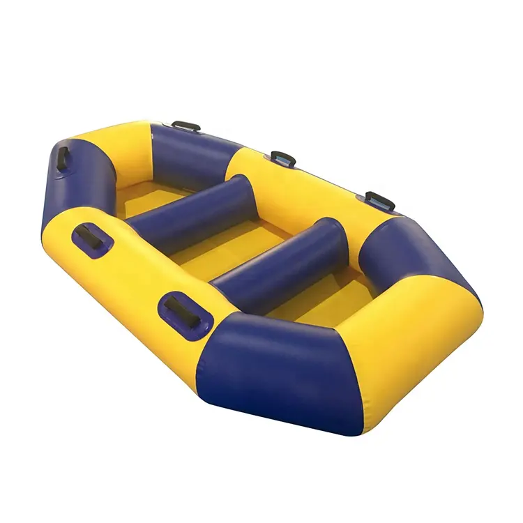 Kunden spezifische Farbe PVC Aufblasbares 1-3 Personen Aluminium Fischerboot und Schlauchboot