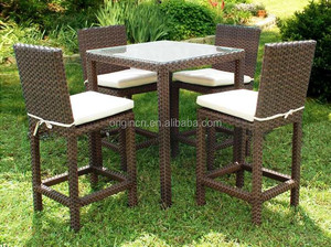 4 plazas estilo country garden <span class=keywords><strong>el</strong></span> té <span class=keywords><strong>de</strong></span> <span class=keywords><strong>la</strong></span> <span class=keywords><strong>tarde</strong></span> y silla conjunto <span class=keywords><strong>cafe</strong></span> muebles <span class=keywords><strong>de</strong></span> mimbre - Product Image 1