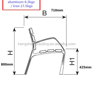 Garden Bench legs