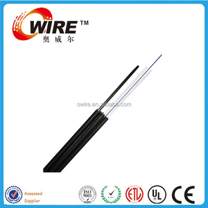 Cavo in Fibra Ottica OWIRE GJYX(F)CH FTTH per Esterni Resistente alle Intemperie Autoportante Tipo Bow SC UPC FRP/Filo d'Acciaio ad Alta Velocità - Product Image 2