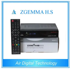 Originale zgemma h. S enigma 2 del linux os basato dvb-s2 decoder hd fta ricevitore satellitare zgemma in magazzino