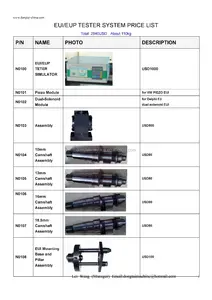 EUI EUP tester Delphi sistema E3 probador