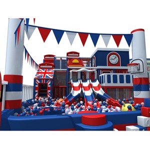 KAIQI aire de jeux intérieure jungle gym <span class=keywords><strong>jeu</strong></span> appliquer pour centre commercial - Product Image 2