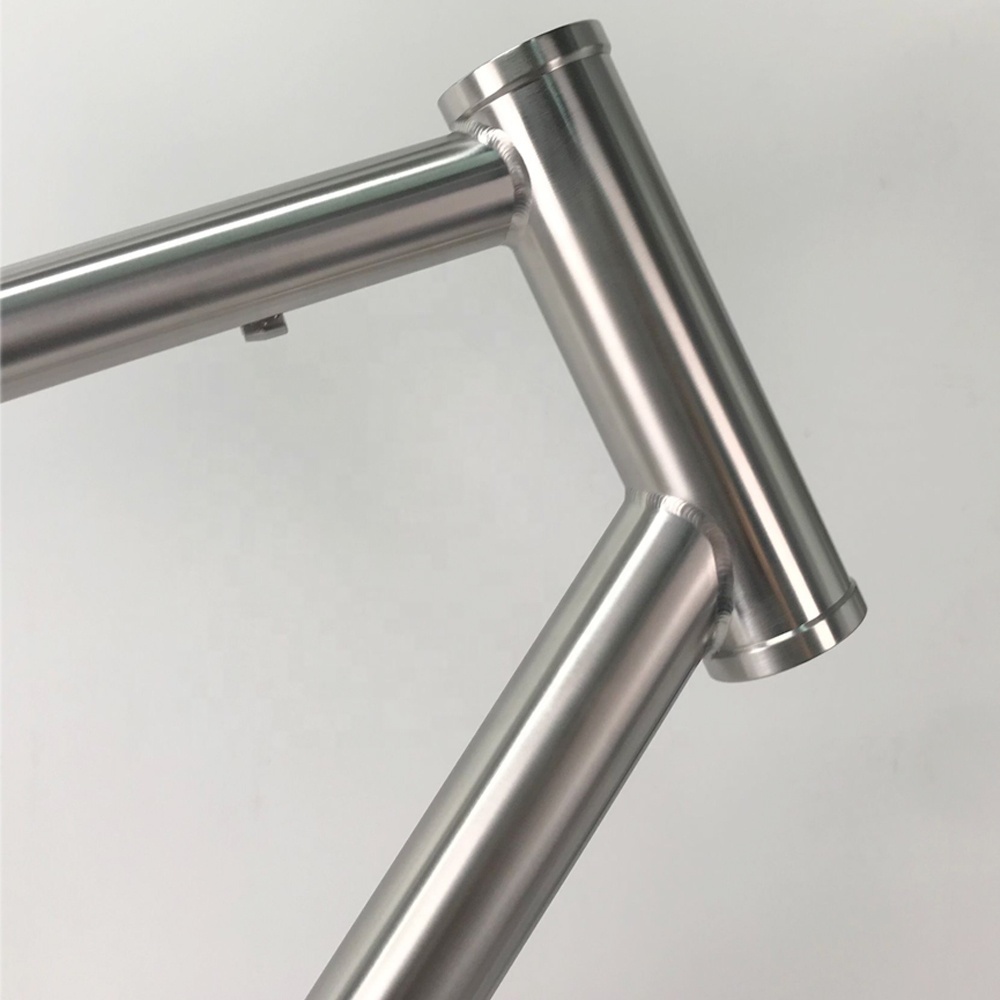 Waltly 700C Titanium Frame for Single Speed Bike – Lightweight