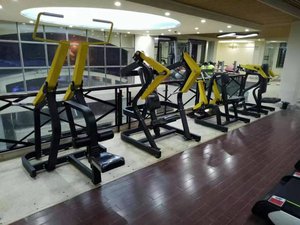 Máquina de Polea <span class=keywords><strong>para</strong></span> Ejercicios de <span class=keywords><strong>Espalda</strong></span> y Brazos con Carga de Placas, Uso Comercial, Acero Inoxidable con Características de Seguridad - Product Image 4