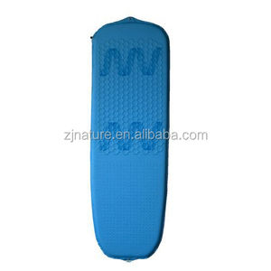 Colchoneta <span class=keywords><strong>inflable</strong></span> para dormir, colchoneta de silicona lineal, a la moda, ligera, de latón natural, para senderismo, 168x51x3,8 cm, 18x28cm - Product Image 1