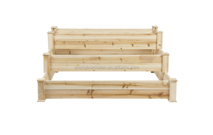 सबसे अच्छा विकल्प उत्पादों उठाया वनस्पति उद्यान बिस्तर 3 स्तरीय ऊंचा बोने की मशीन किट बागवानी सब्जी - Product Image 5