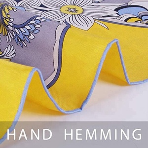 <strong>Chinese</strong> hangzhou factory custom digital printed <strong>silk</strong> scarves 100 pure <strong>silk</strong> twill women <strong>scarf</strong> 90x90