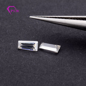 Baguette moissanite 6*5*3 millimetri GH colore trapezio cut moissanite per anello di fidanzamento - Product Image 2