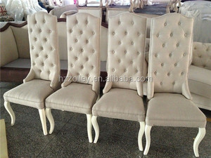 Français pays rétro style meubles en gros cas moderne salle de banquet chaise, dossier haut make up chaise, directeur de Chaise - Product Image 1