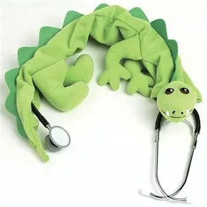 Hot sale animal shapes cute and fun plush and stuffed animal toys stethoscope cover