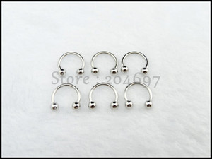 <span class=keywords><strong>Anneau</strong></span> de <span class=keywords><strong>piercing</strong></span> en acier inoxydable pour <span class=keywords><strong>femme</strong></span> et homme, boule avec os, sourcils, incurvé, bijoux, cerceaux, 8 styles différents, 1 pièce - Product Image 2