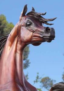 <span class=keywords><strong>Scultura</strong></span> in <span class=keywords><strong>bronzo</strong></span> in metallo da fonderia d'arte in <span class=keywords><strong>bronzo</strong></span> <span class=keywords><strong>scultura</strong></span> in testa di cavallo arabo - Product Image 5