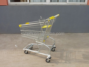 RH-SM100 870*520*975mm फैक्टरी मूल्य थोक 100L खुदरा शॉपिंग ट्रॉली गाड़ी - Product Image 3