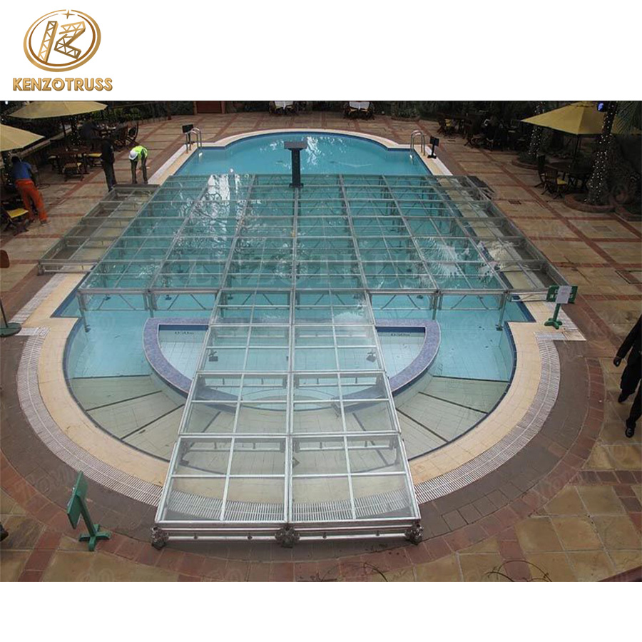 Acrylic Swimming Pool Stages - Durable & Clear Solutions