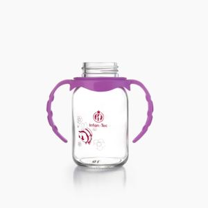 Di alta qualità 5oz/150ml di <span class=keywords><strong>vetro</strong></span> bottiglia di alimentazione del bambino bottiglia di latte con capezzolo di silicone - Product Image 3