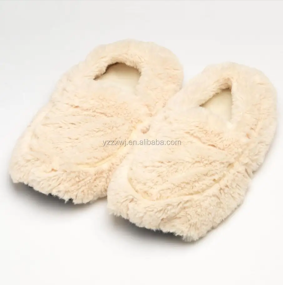 Warm Comfortable slippers filling lavender buckwheat Grape seed best warm slippers Microwave Heated Boots