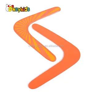 Best outdoor flying toy wooden boomerang for children W01A313