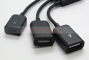 Adaptador de concentrador 3 en 1, 3 puertos <span class=keywords><strong>USB</strong></span> 3,1 tipo C a <span class=keywords><strong>2</strong></span> puertos <span class=keywords><strong>USB</strong></span> Hub 1 puerto <span class=keywords><strong>Micro</strong></span> <span class=keywords><strong>USB</strong></span> para Windows XP 7 8 - Product Image 5