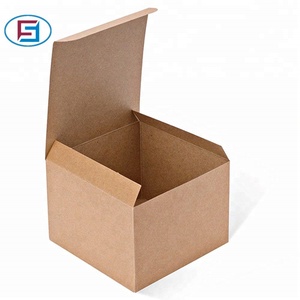Promotion de la fête <span class=keywords><strong>des</strong></span> pères en gros recyclé boîte-cadeau en papier Kraft - Product Image 1