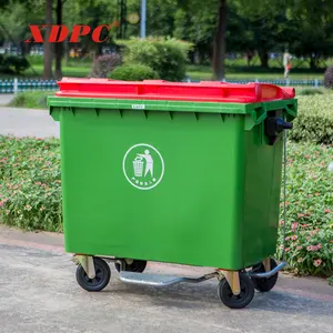 China Beste Prijs Landbouw Hdpe Plastic Openbare Wielen Vuilnisbak Vuilnisbak - Product Image 5
