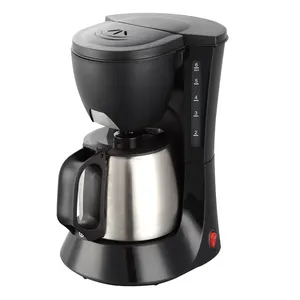 Electric Coffee Maker Drip Coffee Maker Machine Antronic Hot Sale 0.6L 4-6 Cup 600W VDE Free Spare Parts On/off Switch Light 230