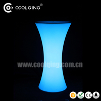 Discothèque LED Meubles RVB Changement de couleur Table d'événement Télécommande Table de cocktail ronde LED bar Table basse Meubles d'événement
