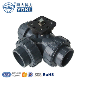 OEM PVC 3way bola eléctrica Válvula de desvío - Product Image 3