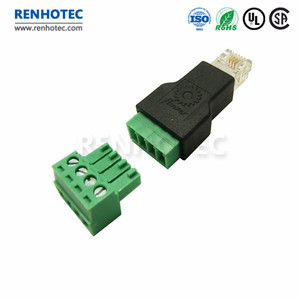 Adattatore terminale <span class=keywords><strong>RJ11</strong></span> a vite connettore <span class=keywords><strong>RJ11</strong></span> maschio a 4 Pin presa adattatore Splitter <span class=keywords><strong>RJ11</strong></span> spina CAT3 - Product Image 3