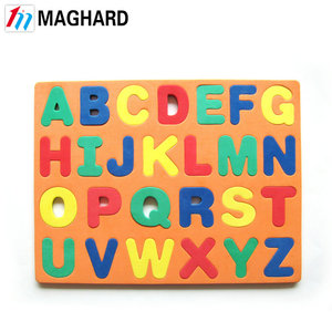 2020 di vendita calda schiuma magnetica lettera maiuscola <span class=keywords><strong>alfabeto</strong></span> di 26 lettere di gomma eva di puzzle - Product Image 3