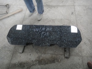गर्म बिक्री नीले मोती ग्रेनाइट उद्यान बेंच - Product Image 4