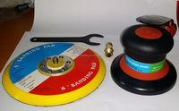 Lijadora Orbital Neumática Aleatoria de 6 Pulgadas (150 mm) EP4151C-6 |   Lijadora orbital neumática de 5 mm y 12000 RPM para carrocería de automóviles y acabado de madera