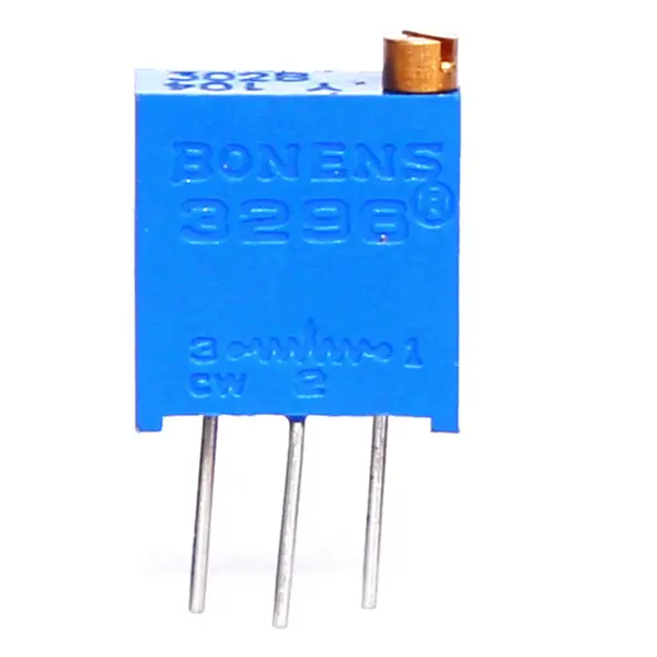 3296 Resistor Variabel Multi Putaran Atas Potensiometer Pemangkas Preset 3296W