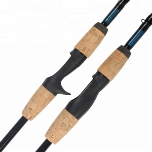 定制1.8米低音杆铸造玻璃纤维钓鱼竿旋转 - Product Image 4