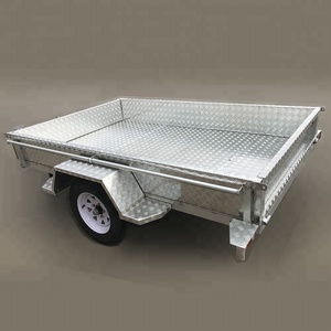 T6 Aluminum Box Trailer with Frame and Side Panel - Product Image 2