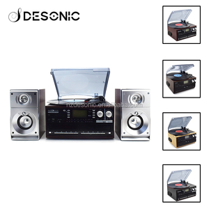 CASSETTE ĐÀI PHÁT THANH USB GHI <span class=keywords><strong>DUAL</strong></span> <span class=keywords><strong>CD</strong></span> BURNER TURNTABLE <span class=keywords><strong>PLAYER</strong></span> VỚI LOA NGOÀI - Product Image 2