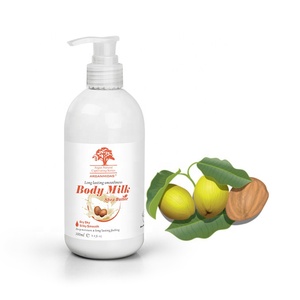 Meilleure lotion pour peau sensible Ingrédients végétaliens à base de plantes Beurre de karité Hydratant raffermissant et blanchissant pour le corps - Product Image 6