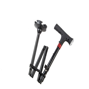 Medco High Quality Professional Multifunctional <strong>Foldable</strong> Aluminum Cane Alarm <strong>Walking</strong> <strong>Stick</strong> with Led - Product Image 5
